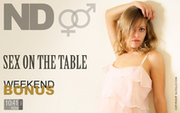 Sex on the table